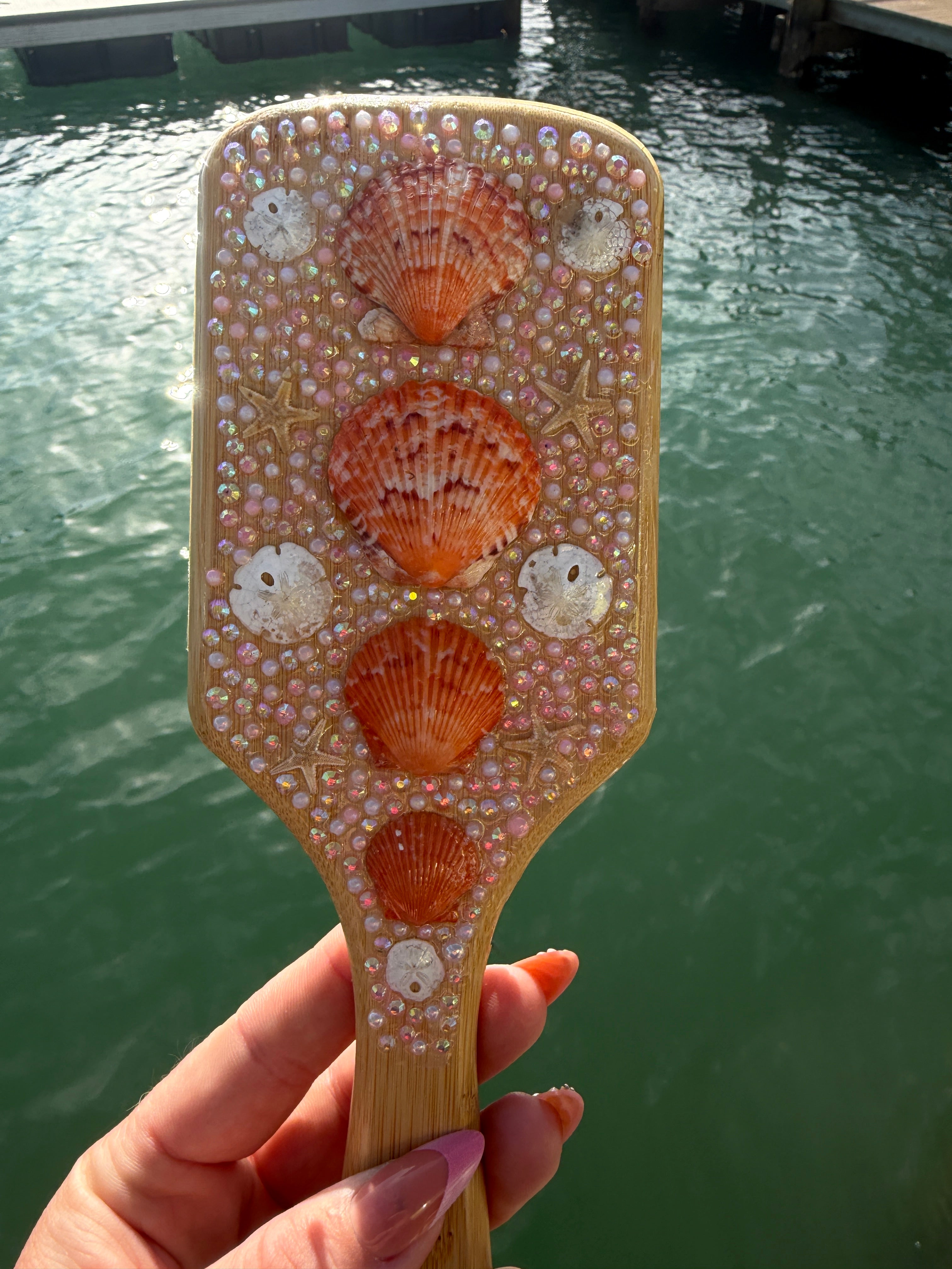 Shell Hair Brush