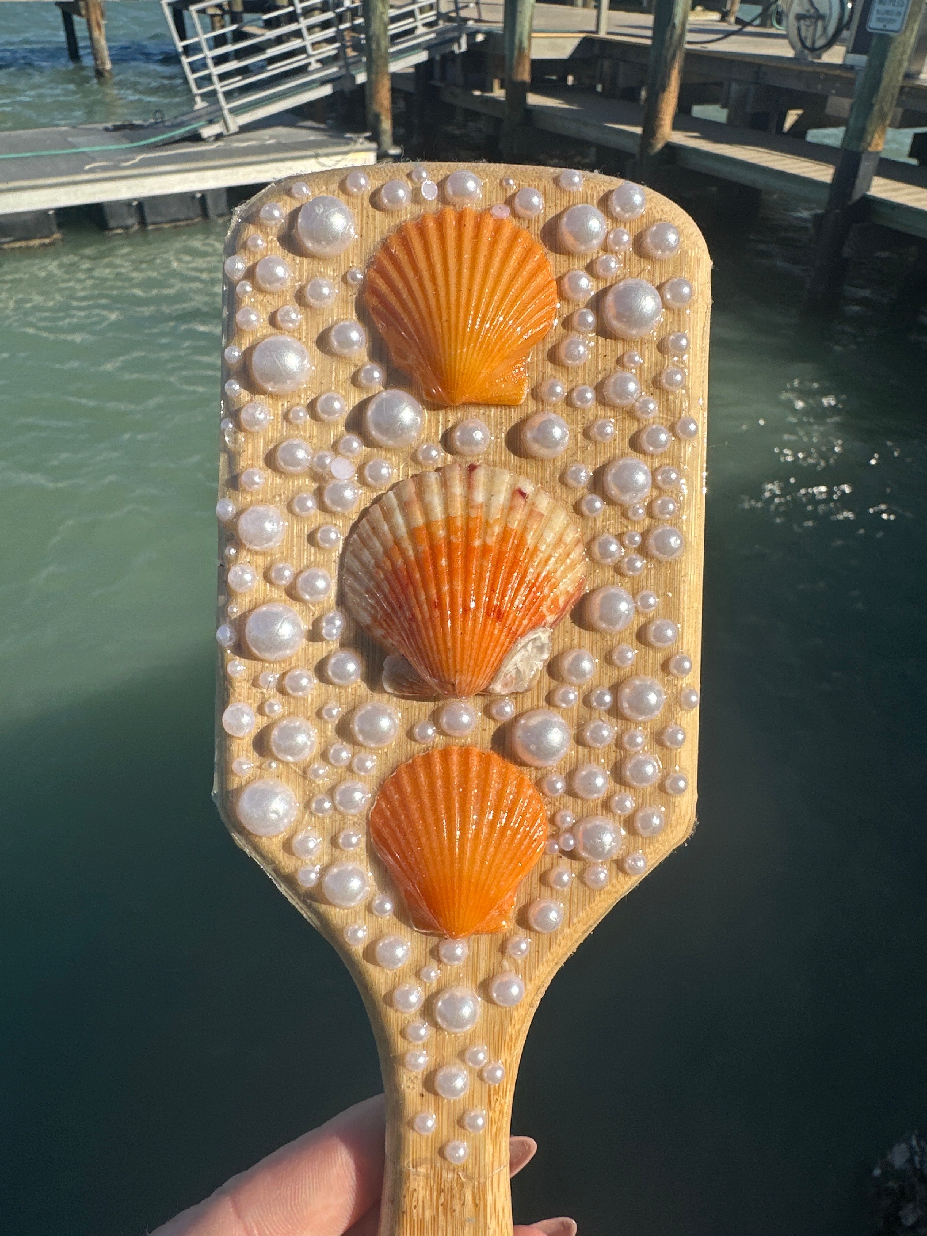 Shell Hair Brush
