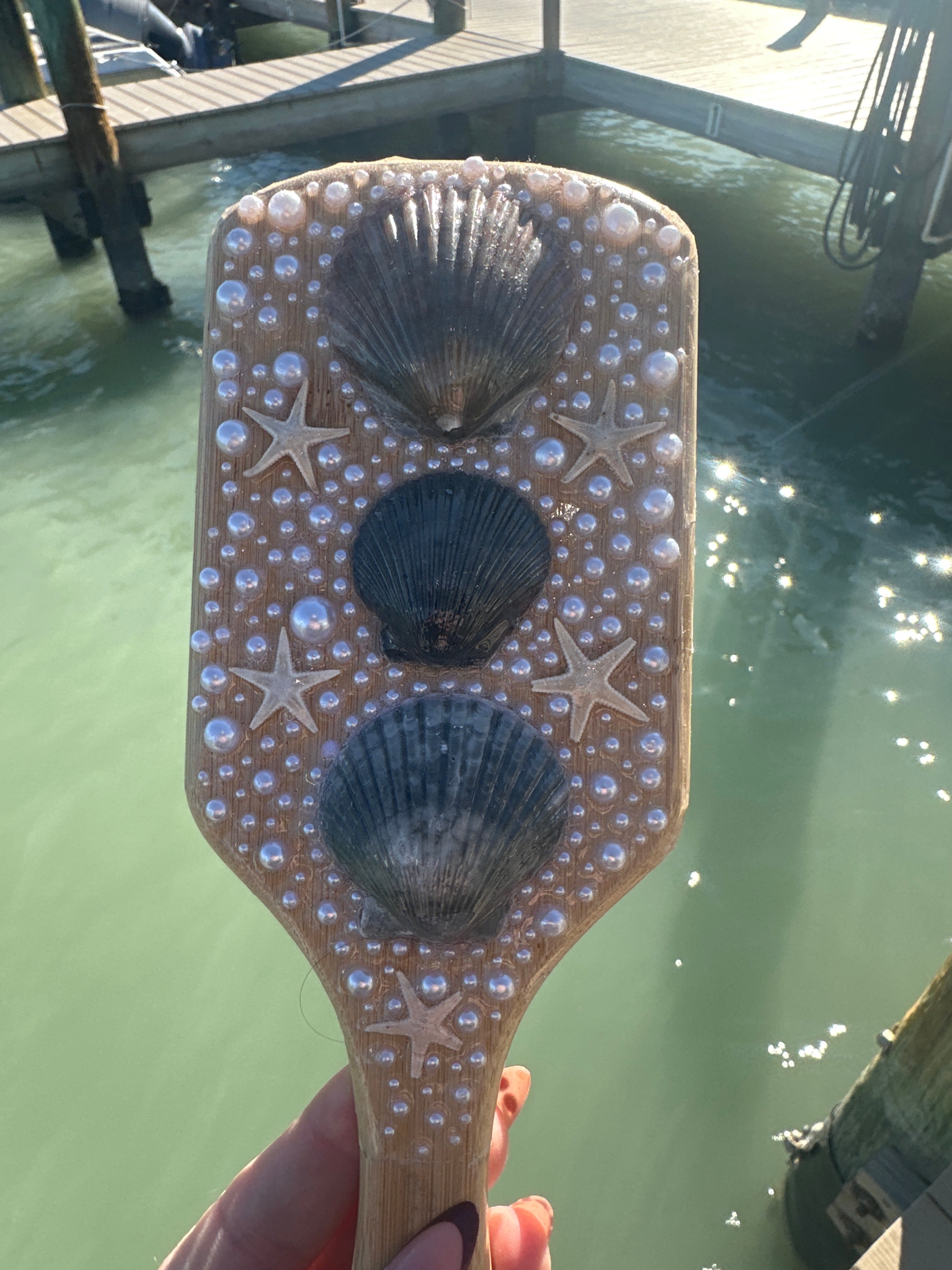 Shell Hair Brush
