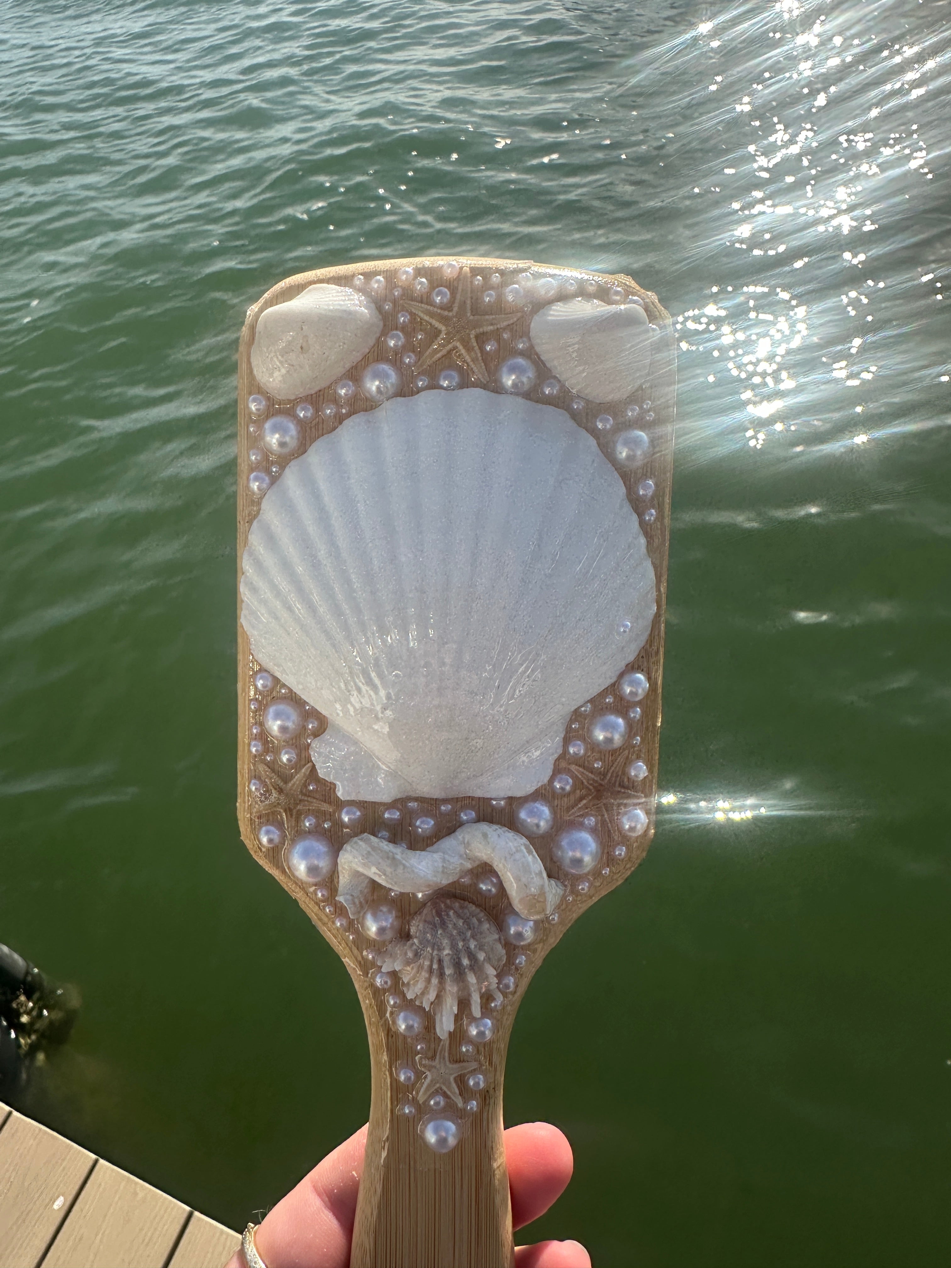 Shell Hair Brush