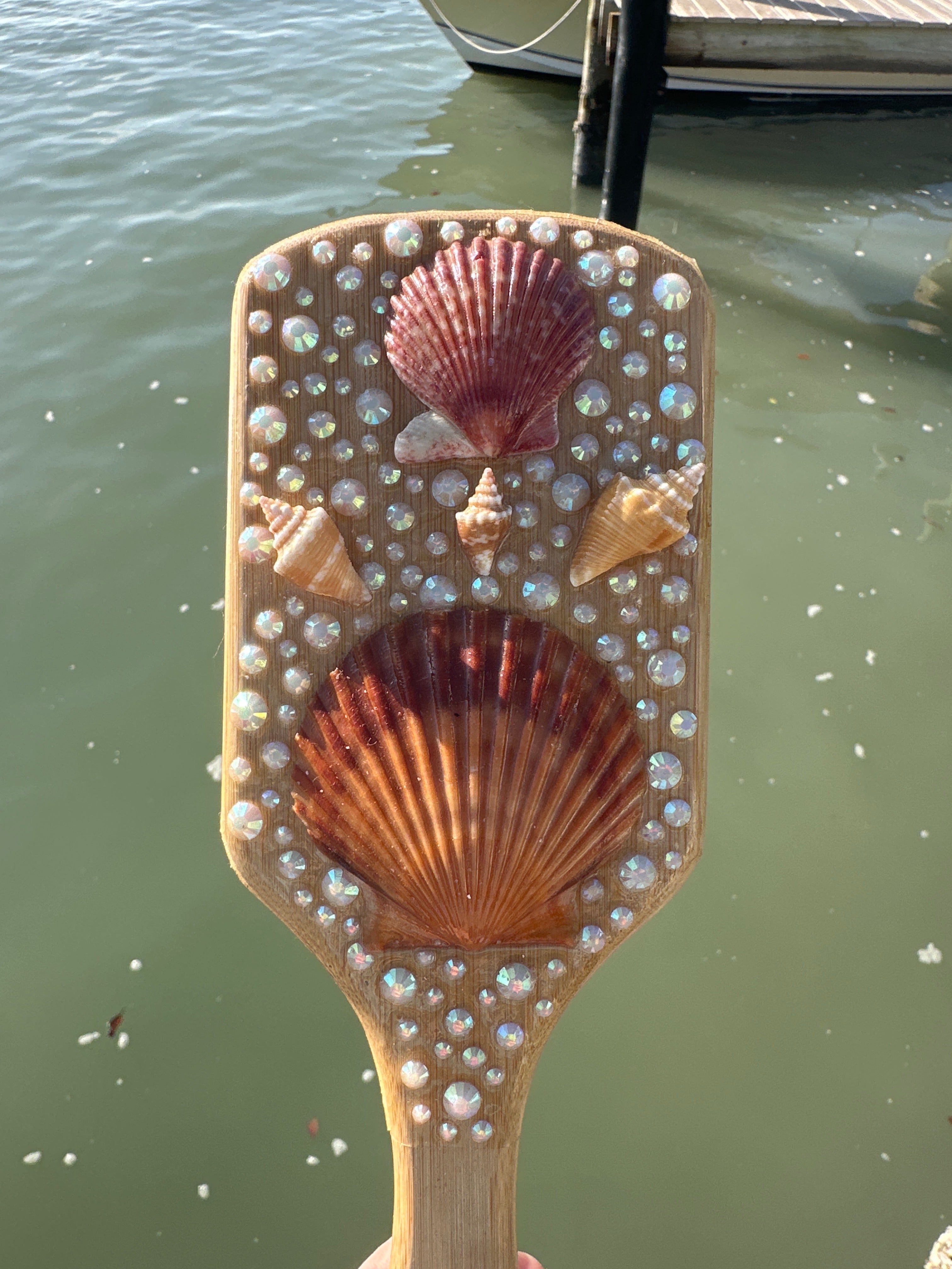 Shell Hair Brush