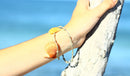 Rope adjustable scallop bracelets