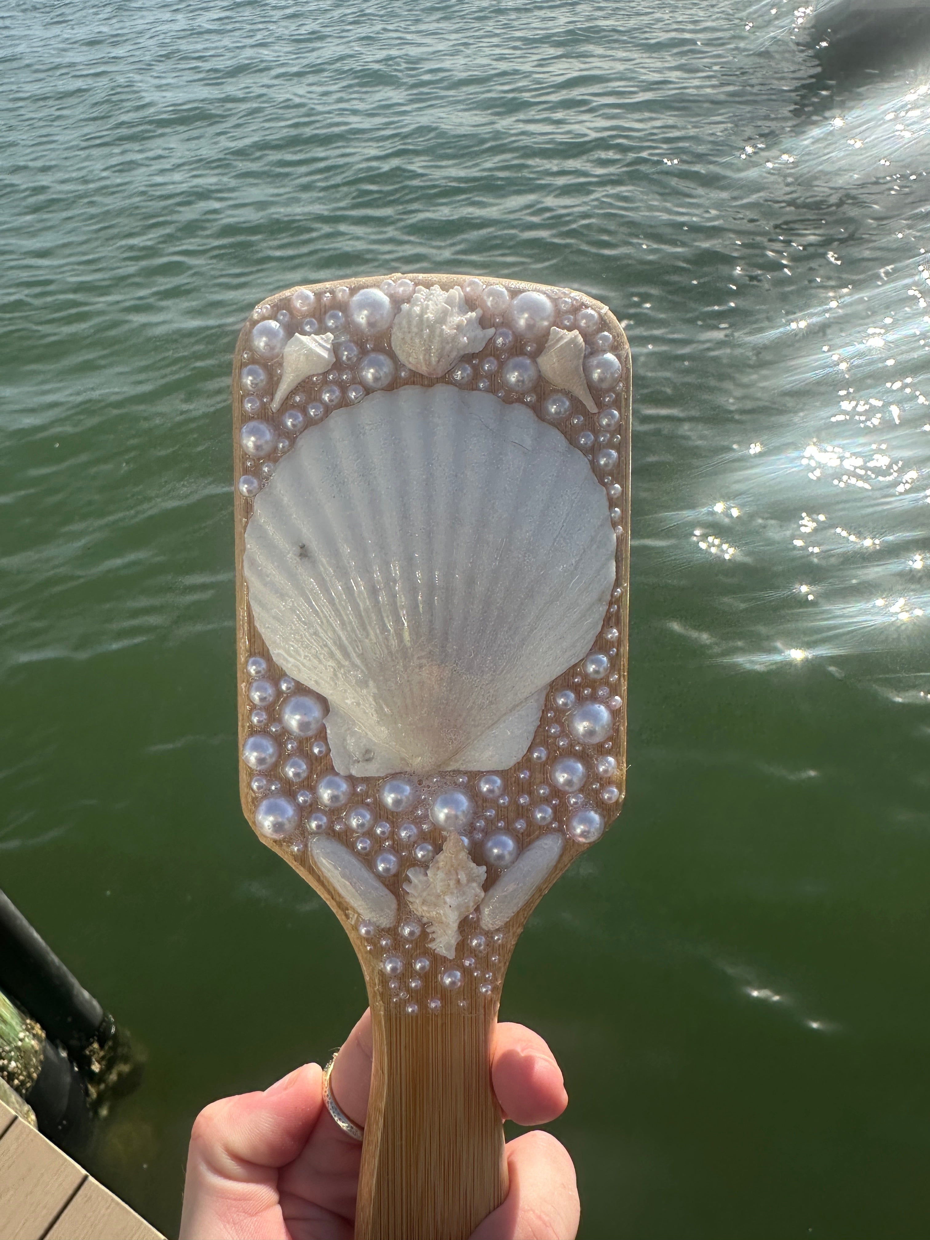 Shell Hair Brush