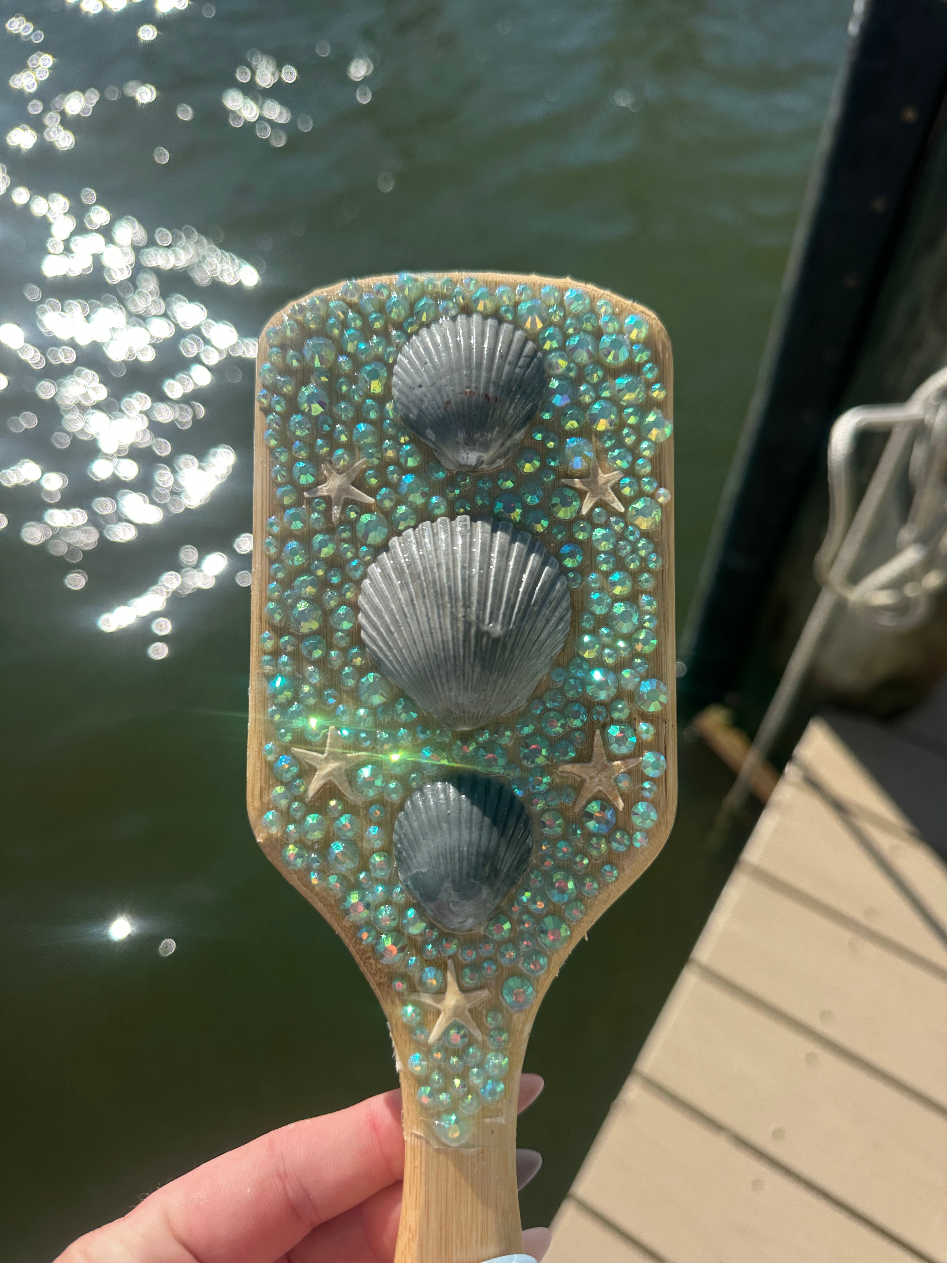 Shell Hair Brush