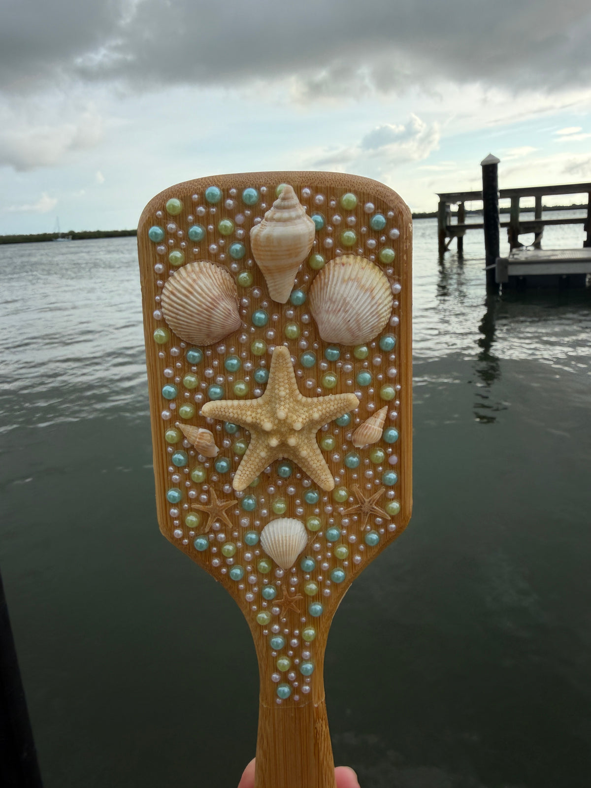 Shell Hair Brush