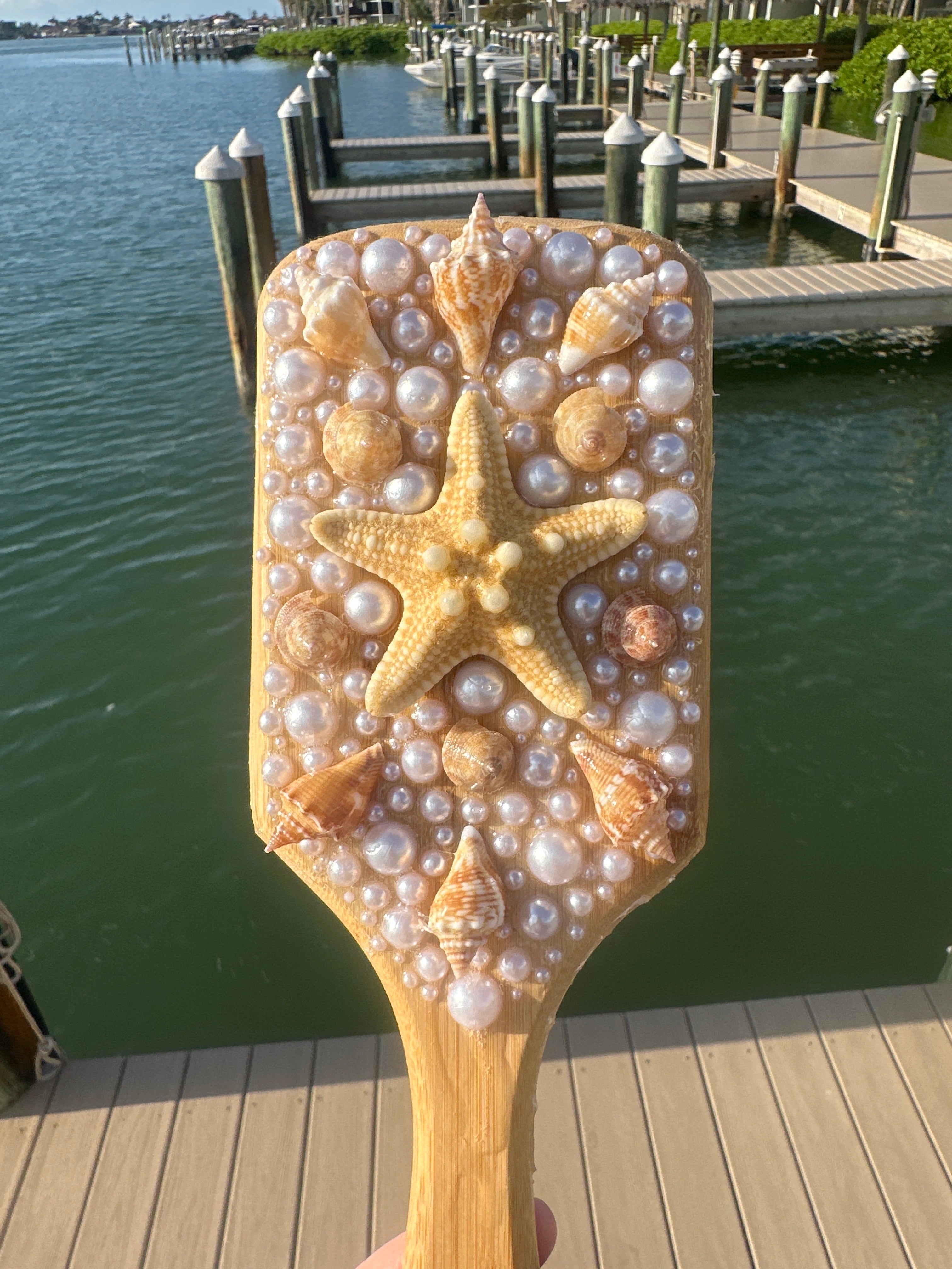 Shell Hair Brush