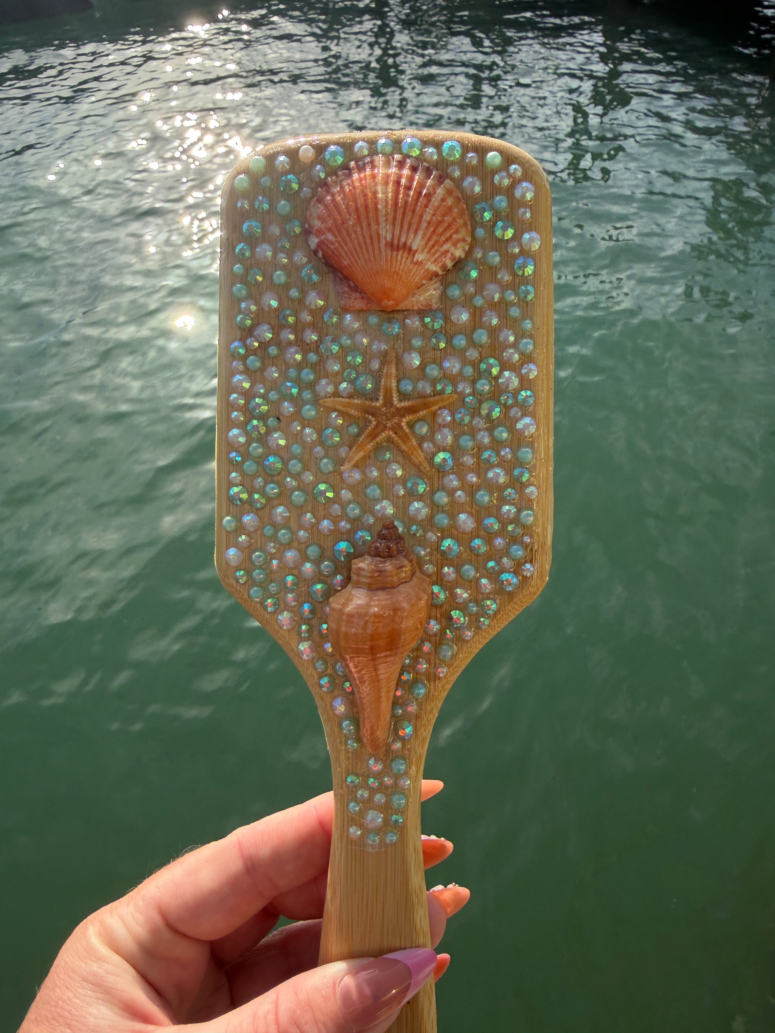 Shell Hair Brush