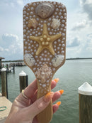 Shell hair brush