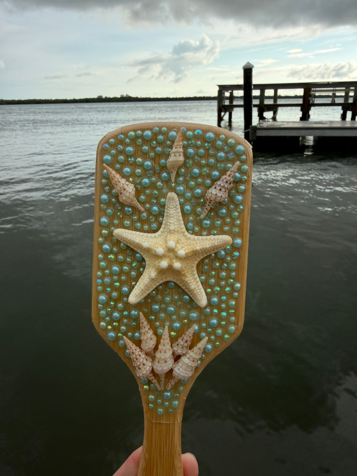 Shell Hair Brush