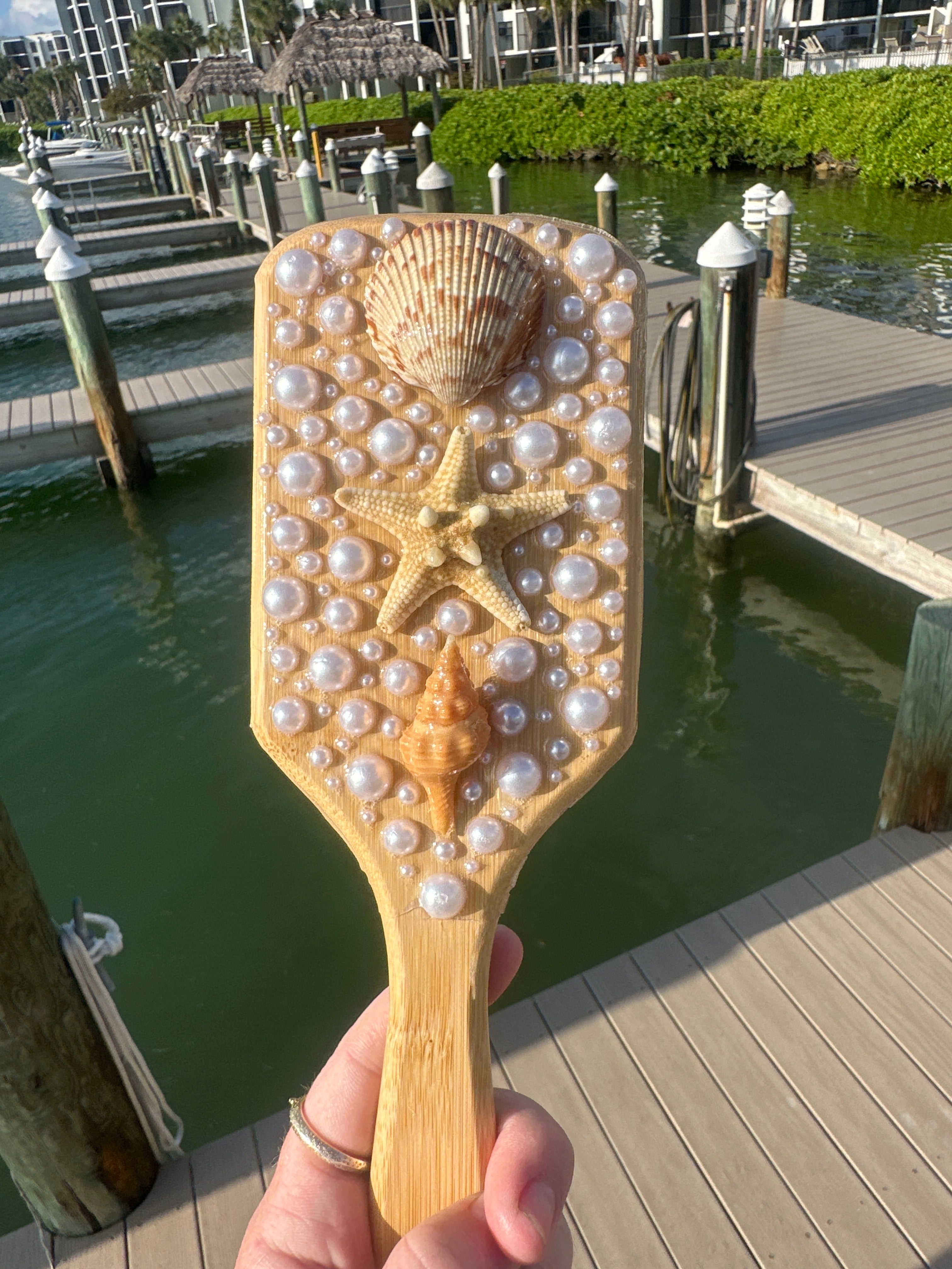 Shell Hair Brush