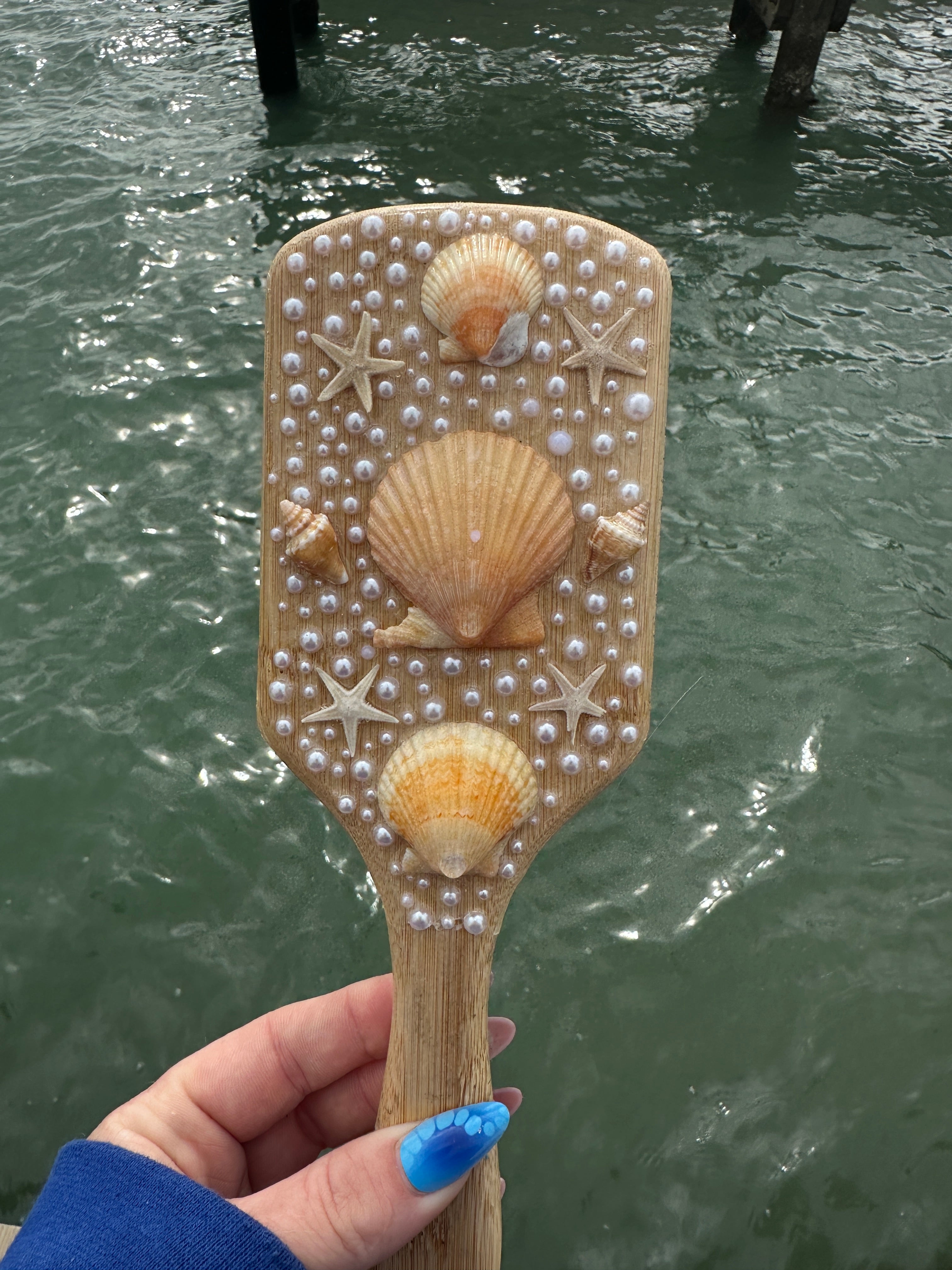 Shell Hair Brush